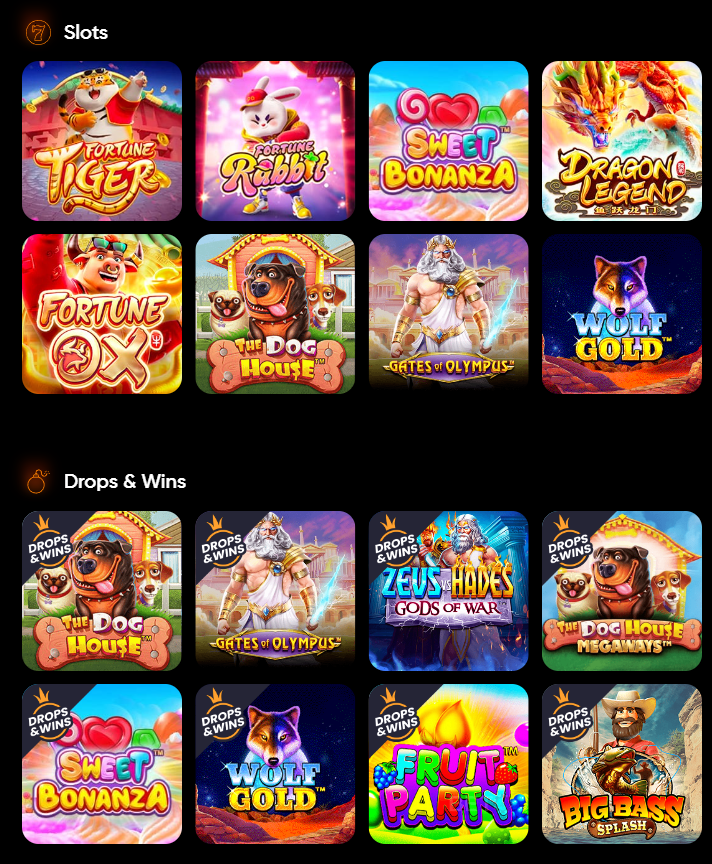 Plataforma de jogos slots