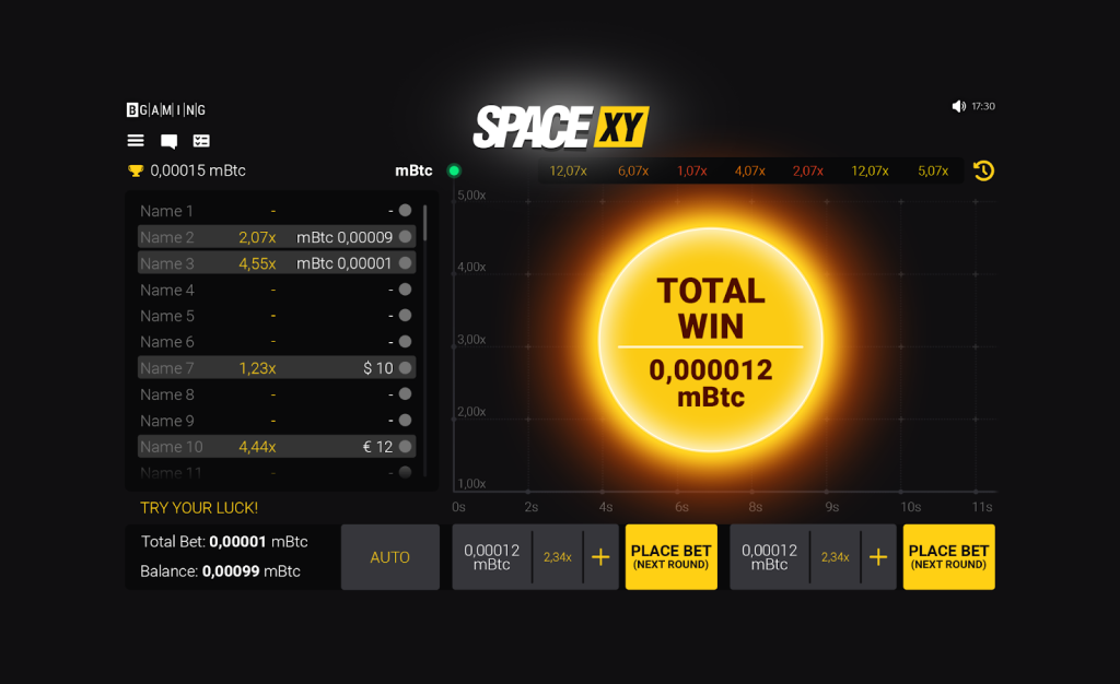 Space XY estrategia